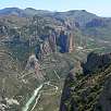 Vista de los Mallos de Riglos y el río Gállego / Peña Rueba 