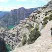 Avanzamos por un balcón natural con vistas al pantano de Vadiello / Peña San Cosme 