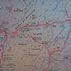 Mapa de la zona / Peñas de Herrera 