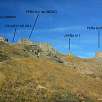 Acercándonos al collado de GR-90 / Peñas de Herrera 