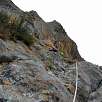 Vista de la zona desplomada / Valdeón | Picos de Europa 