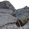 Después del desplome encadenamos con un tramo vertical y aéreo / Valdeón | Picos de Europa 
