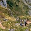 Bajando por la Senda de la Rienda (equipado) / Valdeón | Picos de Europa 