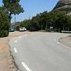 Curva de la BV-1221 donde podremos aparcar / Pujol de la Mata 