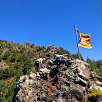 Pasada la cruz seguimos por la cresta / Roca de la Creu | Castell de Segura 