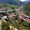 Vista atrás a la vía ferrata / Roca de la Creu | Castell de Segura 
