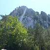Vista de la Roca de la Pilota desde la pista de la Devesa Jussana - la subida es por la otra cara - / Roca del Joc de la Pilota 