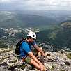 Descansando al final explosivo de la ferrata / Rochefort | Florac 