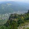 Florac desde la Causse de Mejean / Rochefort | Florac 