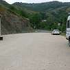 Estacionamiento en Rousses a la izquierda de la carretera D907 / Rousses 