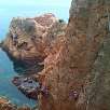 Vista atrás desde el puente tibetano / Cala del Molí 