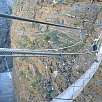 Cruzamos esta pasarela de 35m y accedemos a la parte de Le Grand Frison / Lac du Sautet 