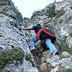 Canal del Foll equipada con grapas / Les Serres del Mestral 