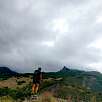 Vista de la peña Bricia al final de la vía ferrata / Socastillo 