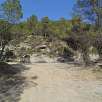 Llegamos a la pista de retorno a la derecha hay el torrent dels Abadals / Torrent dels Abadals 