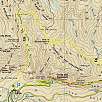 Croquis del recorrido - © Mapa Editorial Alpina / Torrent Fondo 