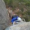 Vía ferrata desde arriba / Turó de l