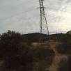 Dejamos la pista principal a la altura de la torre de alta tensión / Turó de l
