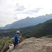 Salida de la vía con vistas a Montserrat / Turó del Marqués 