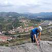 Otro detalle de la salida de la vía ferrata / Turó del Marqués 