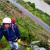 Tramo intermedio de la vía ferrata / Valle Sagrado 