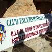 Cartel de los equipadores Club Excursionista Montblanc / Venes de Rojalons 