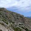Desde el collado mirando hacia las vías ferratas / Villena | Sierra de la Villa 