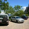 Estacionamiento junto a la carretera BP-1103 en la creu del Regató -km 3.8- / Blog · Integral de los Ecos | Montserrat 