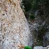 Grapas dobladas en la canal dels Llorers / Blog · Integral equipada de la cara Sur de Montserrat 