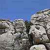 En la zona de escalada y al pie de la canal equipada con escalones / Ruta a pie El Torcal de Antequera 