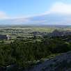 Desde el mirador hacia las praderas al sur de las Badlands / Ruta a pie Badlands | Notch Trail 