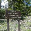 Enlace con el sendero nº 4 -derecha a Harney Peak- / Ruta a pie Black Hills | Harney Peak | Cathedral Spires 