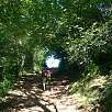 Últimas subidas del camino / Ruta a pie Camí dels Bons Homes 
