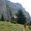 Llegando al collado del Ferrús / Ruta a pie Camí dels Bons Homes 