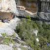 Abrigo que protege las pinturas rupestres de Chimiachas / Ruta a pie El Ciervo de Chimiachas 