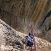 Escalera a las pinturas de Quizans / Ruta a pie El Ciervo de Chimiachas 