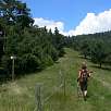 Desvío a la izquierda de bajada al paso del Grapissot / Ruta a pie Cingles de Malanyeu 