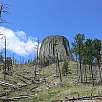 Subiendo de nuevo a Devils Tower / Ruta a pie Devils Tower 