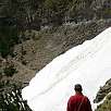 En la faja Racón encontraremos nieve bien entrado el més de Mayo / Ruta a pie Caminata por la Faja Racón 