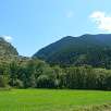 Vista del valle donde se encuentran las Gorges del Segre desde el estacionamiento / Ruta a pie Gorges del Segre y Ermita de Sant Feliu de Castelvell 