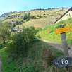 Indicador a Llo / Ruta a pie Gorges del Segre y Ermita de Sant Feliu de Castelvell 