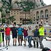 Llegamos todos! Final feliz ahora toca descansar?. / Ruta a pie La Gràcia Montserrat 