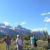 Con los Tetons al fondo dejamos aparcado el coche para hacer un avistamiento / Ruta a pie Grand Teton National Park | Vuelta al lago Jenny 
