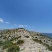Hay poca vegetación en lo alto de la sierra Major / Ruta a pie Graus de la Morera de Montsant 