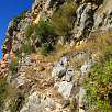 Inicio en zig zag del grau de la Guineu / Ruta a pie Graus de la Vilella Alta 