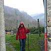 Final de la ruta junto a la Iglesia / Ruta a pie El Valle de Lesponne 