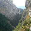 La carretera D22 / Ruta a pie Las Gorges du Nan 