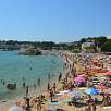 Concurrida cala La Fosca al este de Palamós / Ruta a pie Costa Brava | Palamós | Cala Estreta 