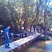 Segunda pasarela que nos permite salir del pantano de Can Borrell / Ruta a pie El pantano de Can Borrell 