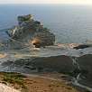 Bajamos hasta las grutas un poco antes del faro / Ruta a pie Cap Pertusato 